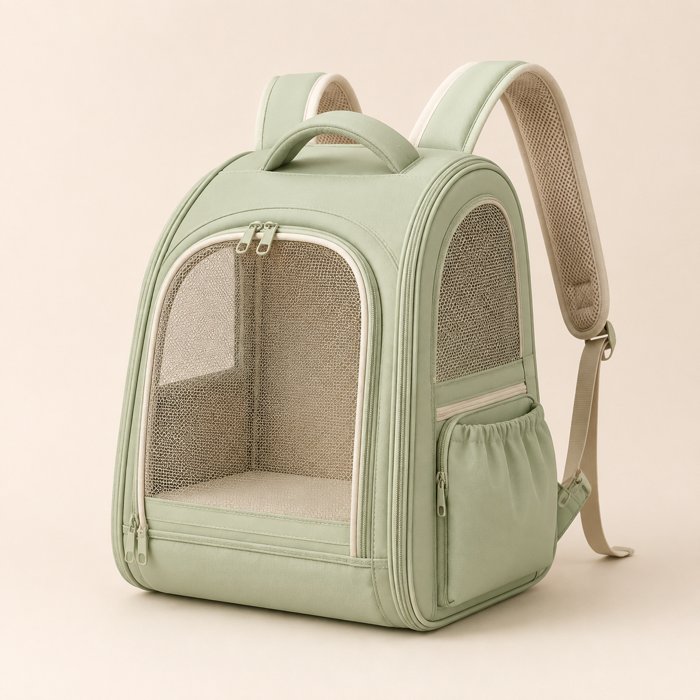 Underline Pet Outdoor Pet Backpack for Small Dogs and Cats